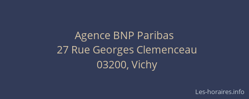 Agence BNP Paribas