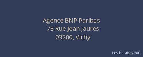 Agence BNP Paribas