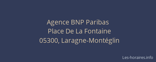 Agence BNP Paribas