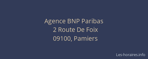 Agence BNP Paribas