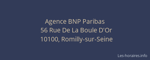 Agence BNP Paribas