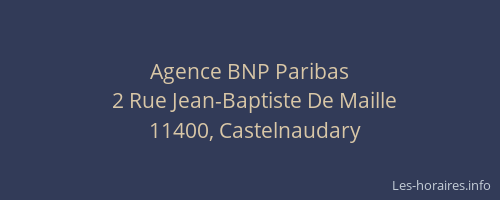 Agence BNP Paribas