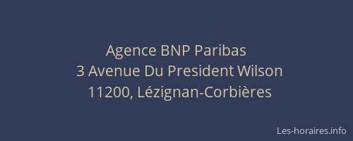 Agence BNP Paribas