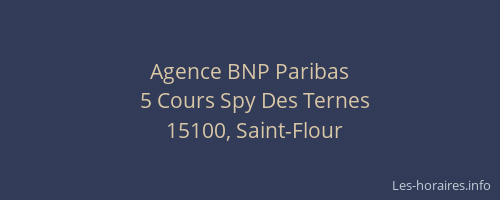 Agence BNP Paribas