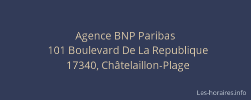 Agence BNP Paribas