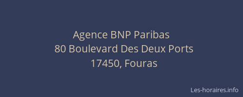 Agence BNP Paribas