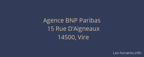 Agence BNP Paribas