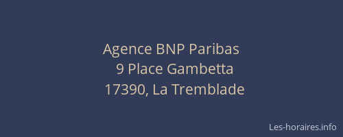 Agence BNP Paribas
