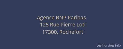 Agence BNP Paribas