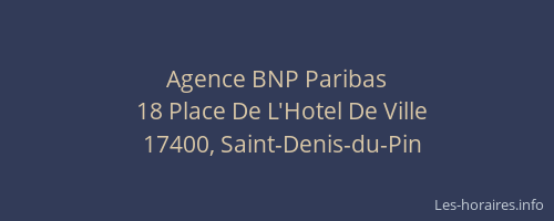 Agence BNP Paribas