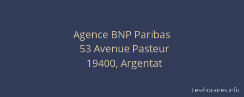 Agence BNP Paribas