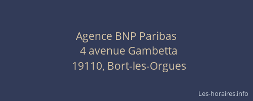 Agence BNP Paribas