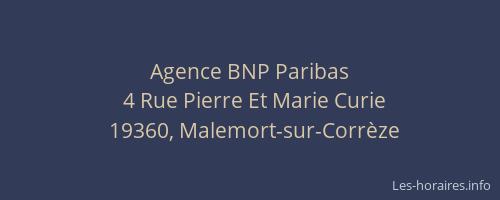 Agence BNP Paribas