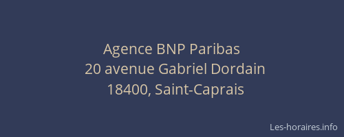 Agence BNP Paribas