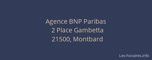 Agence BNP Paribas