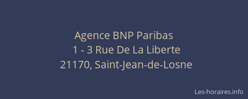Agence BNP Paribas