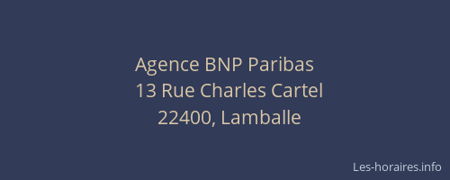 Agence BNP Paribas