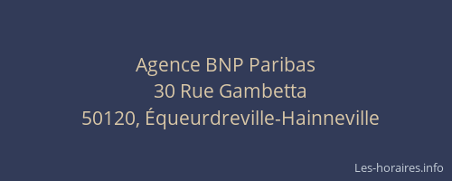 Agence BNP Paribas