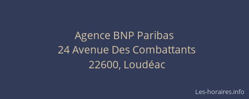 Agence BNP Paribas
