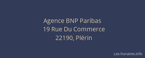 Agence BNP Paribas