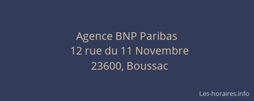 Agence BNP Paribas