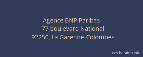 Agence BNP Paribas