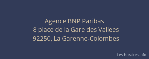 Agence BNP Paribas