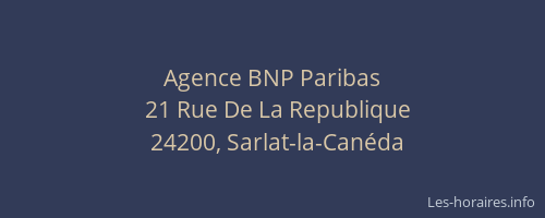 Agence BNP Paribas