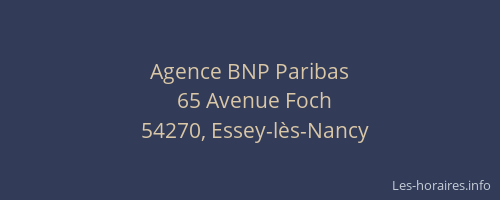 Agence BNP Paribas