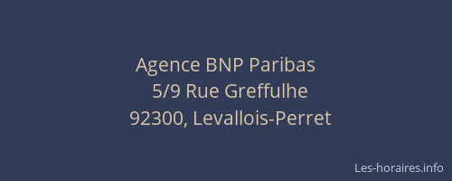 Agence BNP Paribas