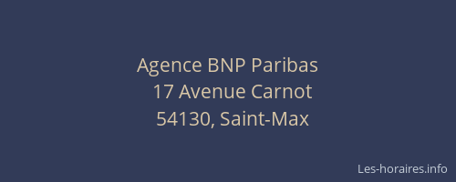 Agence BNP Paribas
