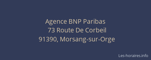 Agence BNP Paribas