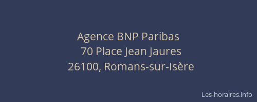 Agence BNP Paribas