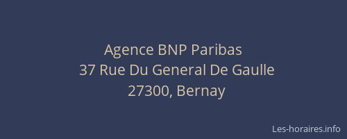 Agence BNP Paribas