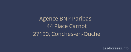 Agence BNP Paribas