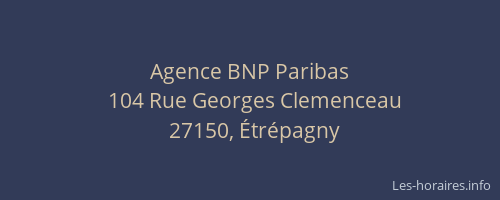 Agence BNP Paribas