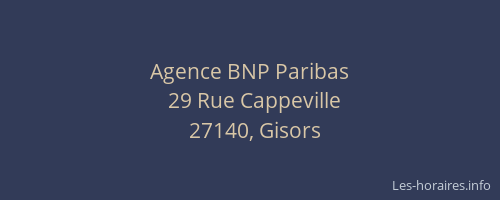 Agence BNP Paribas