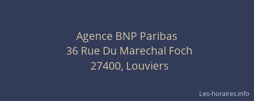 Agence BNP Paribas