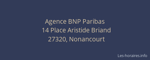 Agence BNP Paribas