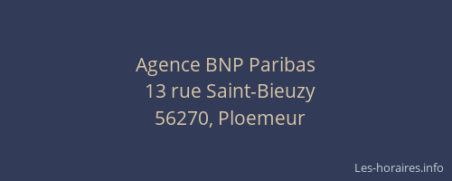 Agence BNP Paribas