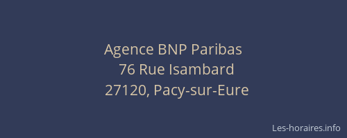 Agence BNP Paribas