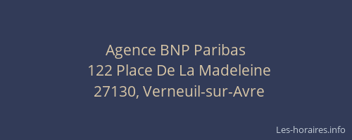Agence BNP Paribas
