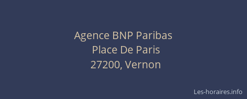 Agence BNP Paribas