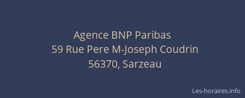 Agence BNP Paribas