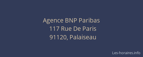 Agence BNP Paribas