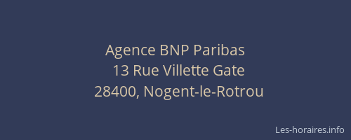 Agence BNP Paribas