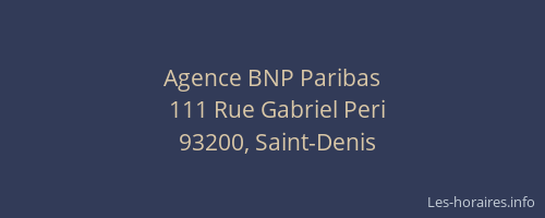 Agence BNP Paribas