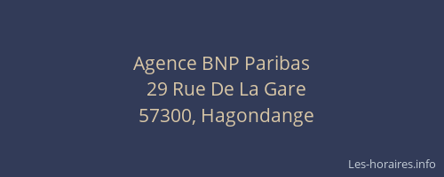 Agence BNP Paribas