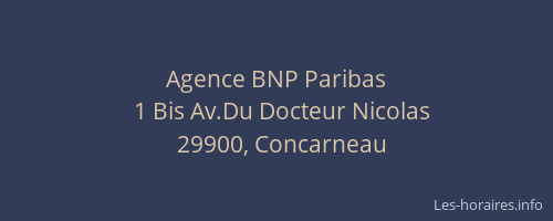 Agence BNP Paribas