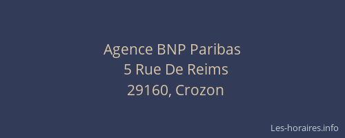 Agence BNP Paribas